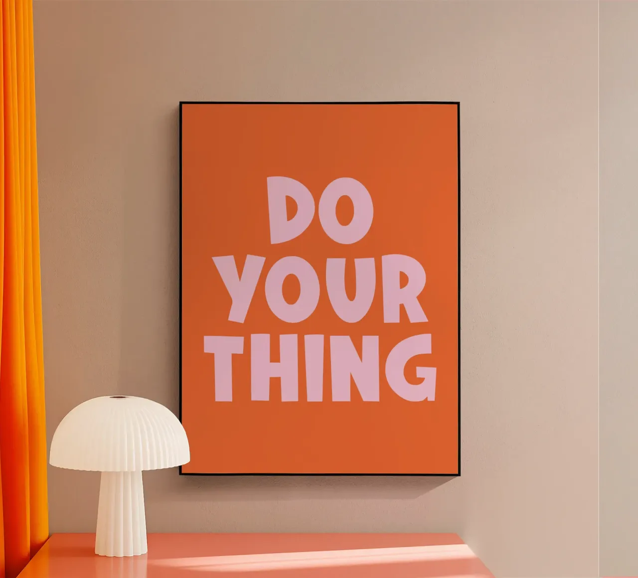 Citazione di Do Your Thing plexiglass da Paigaam Studio