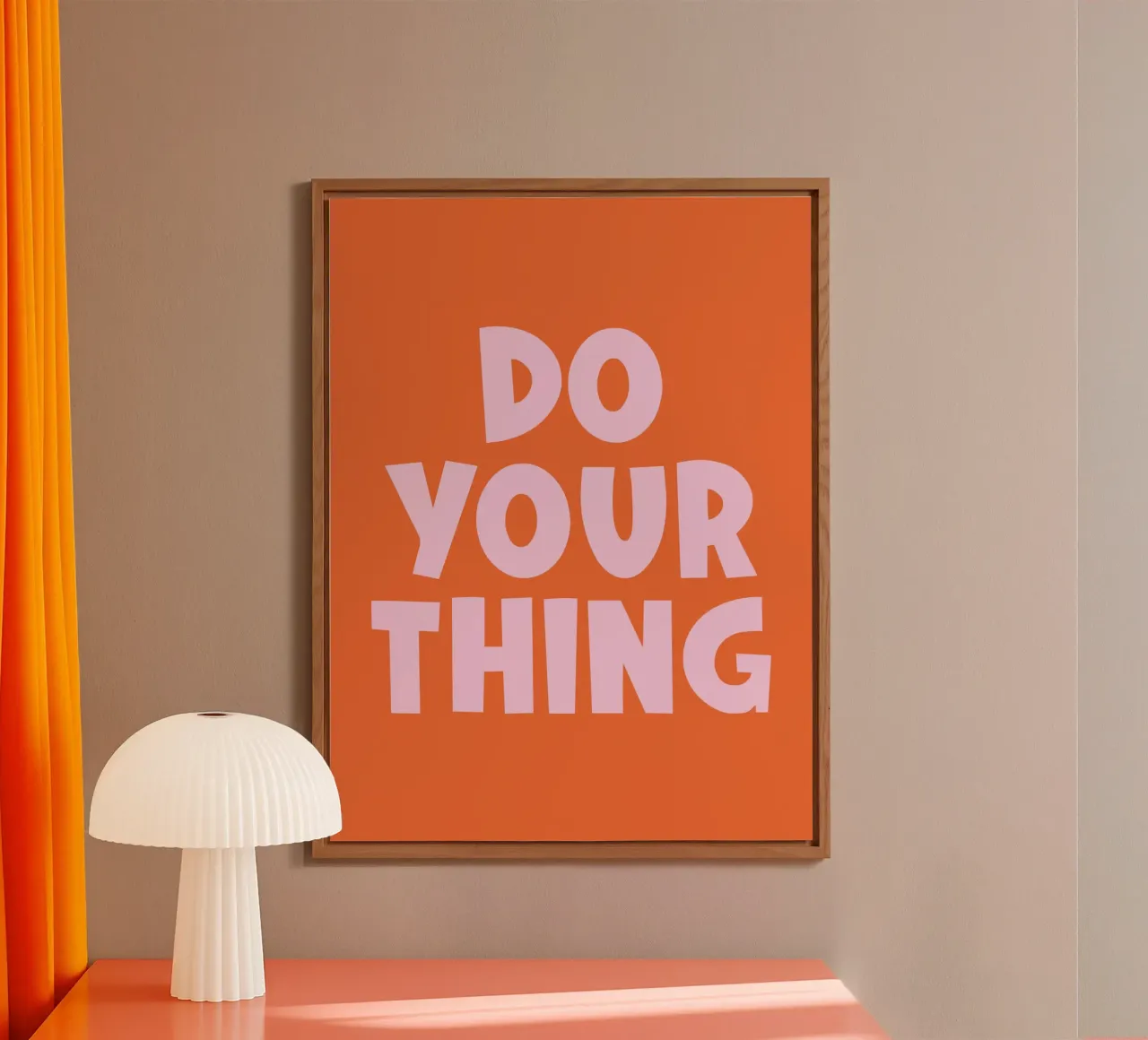 Citazione di Do Your Thing alluminio dibond da Paigaam Studio