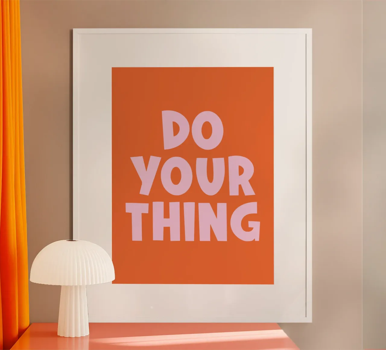Do Your Thing Zitat Hahnemühle von Paigaam Studio