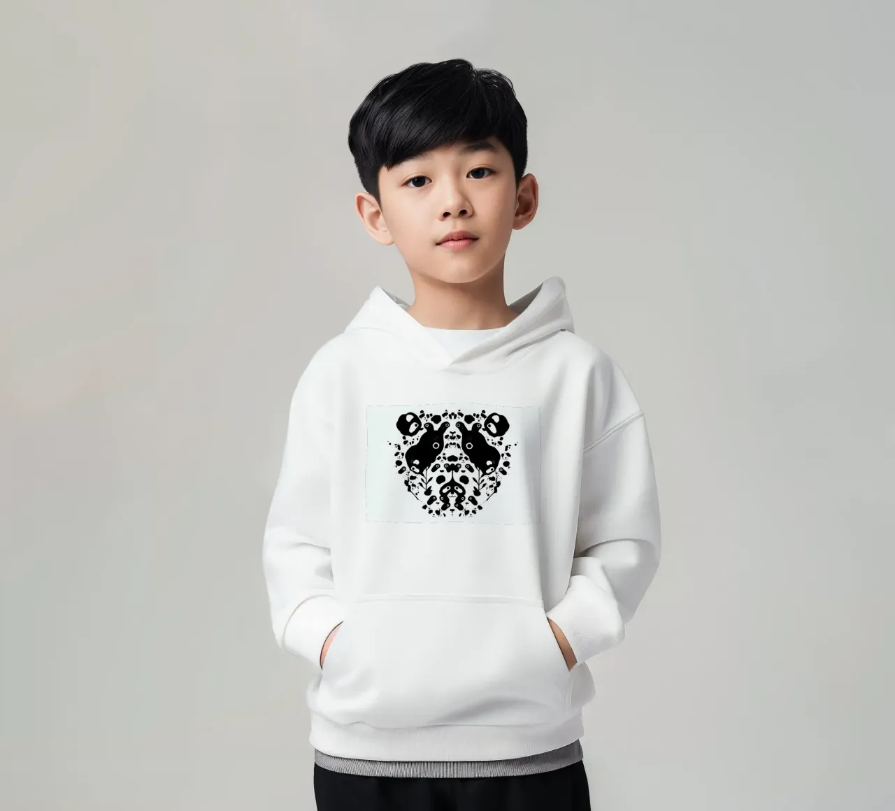 Bamboo Forest kids hoodie by Tobe Fonseca