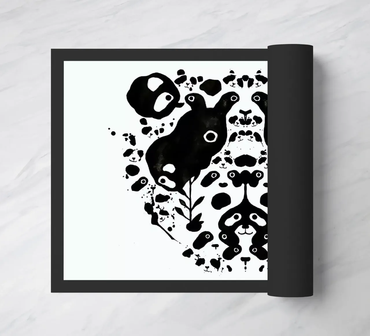 Bamboo Forest deurmat van Tobe Fonseca