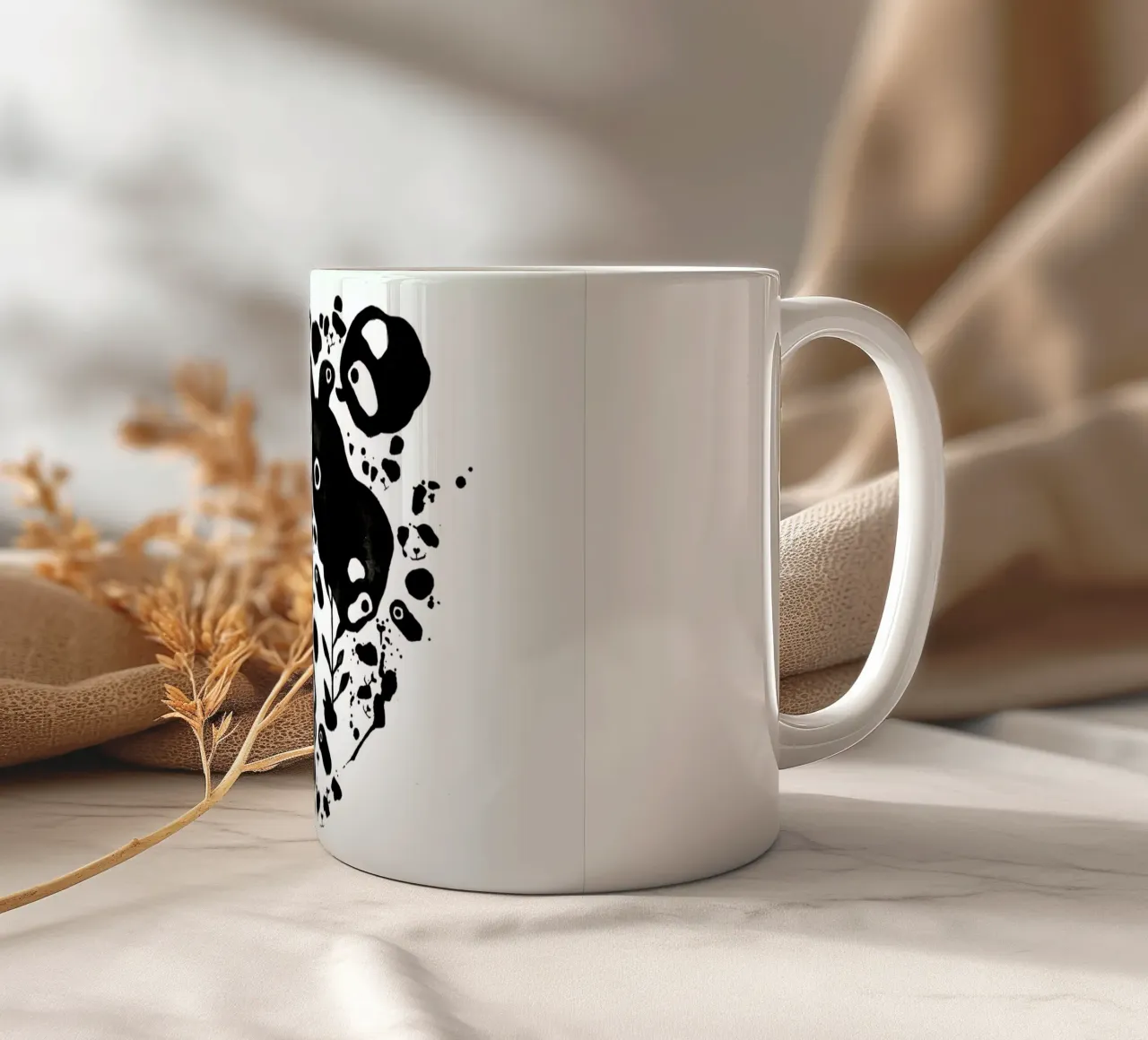 Bamboo Forest tazza in ceramica da Tobe Fonseca