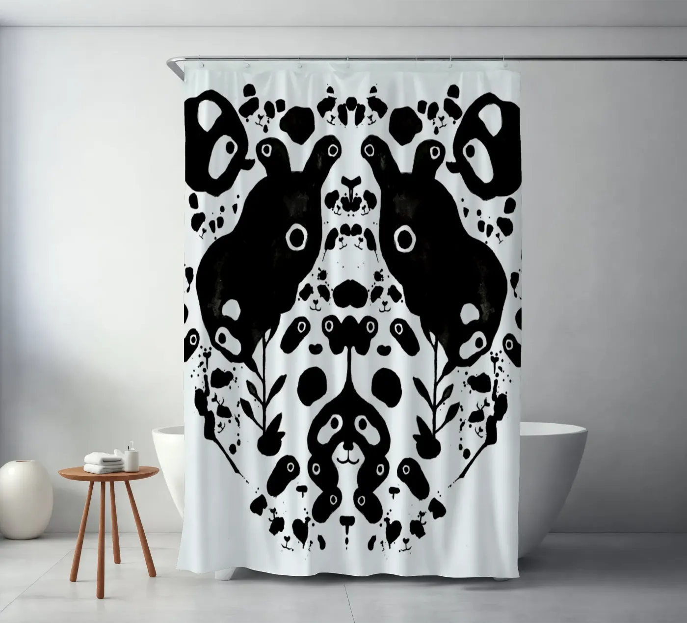 Bamboo Forest Duschvorhang von Tobe Fonseca