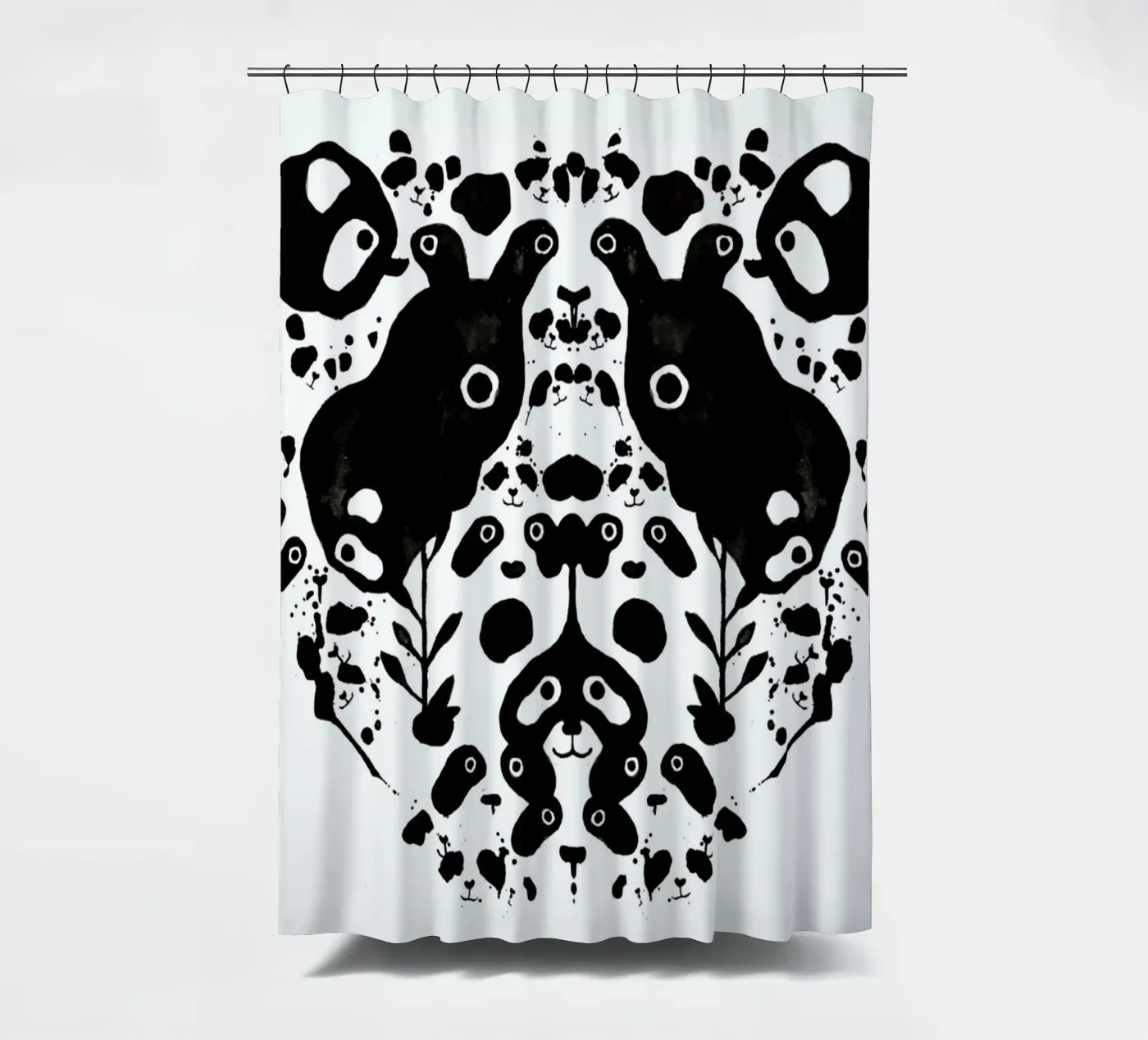 Bamboo Forest Duschvorhang von Tobe Fonseca