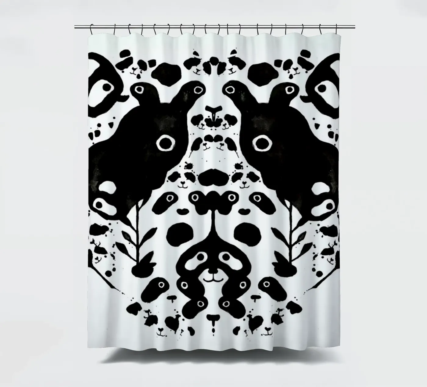 Bamboo Forest Duschvorhang von Tobe Fonseca