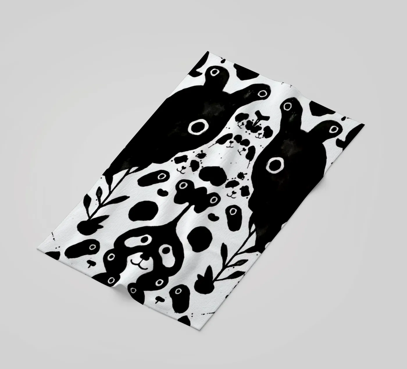 Bamboo Forest beach towel by Tobe Fonseca