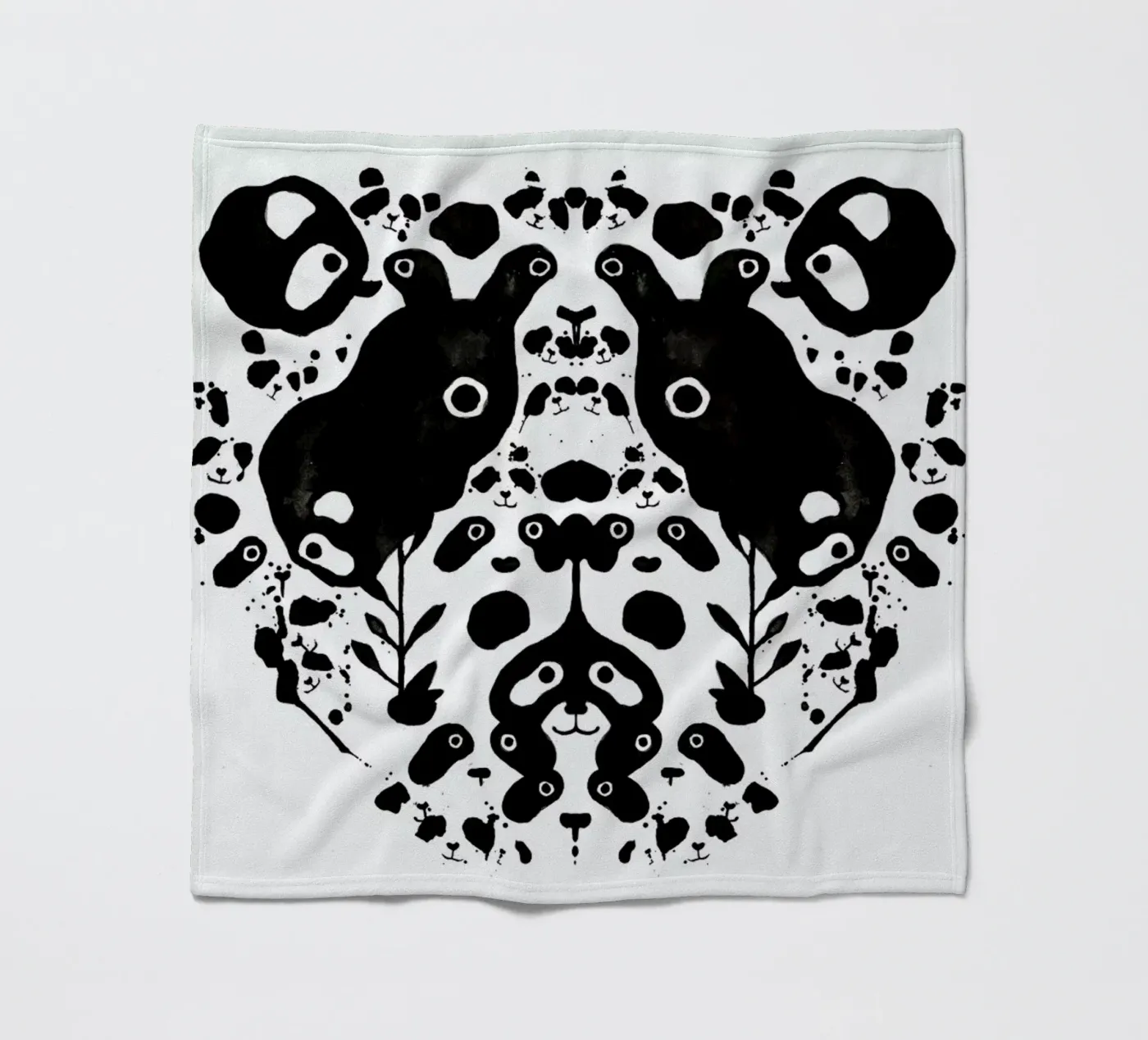 Bamboo Forest fleece blanket by Tobe Fonseca