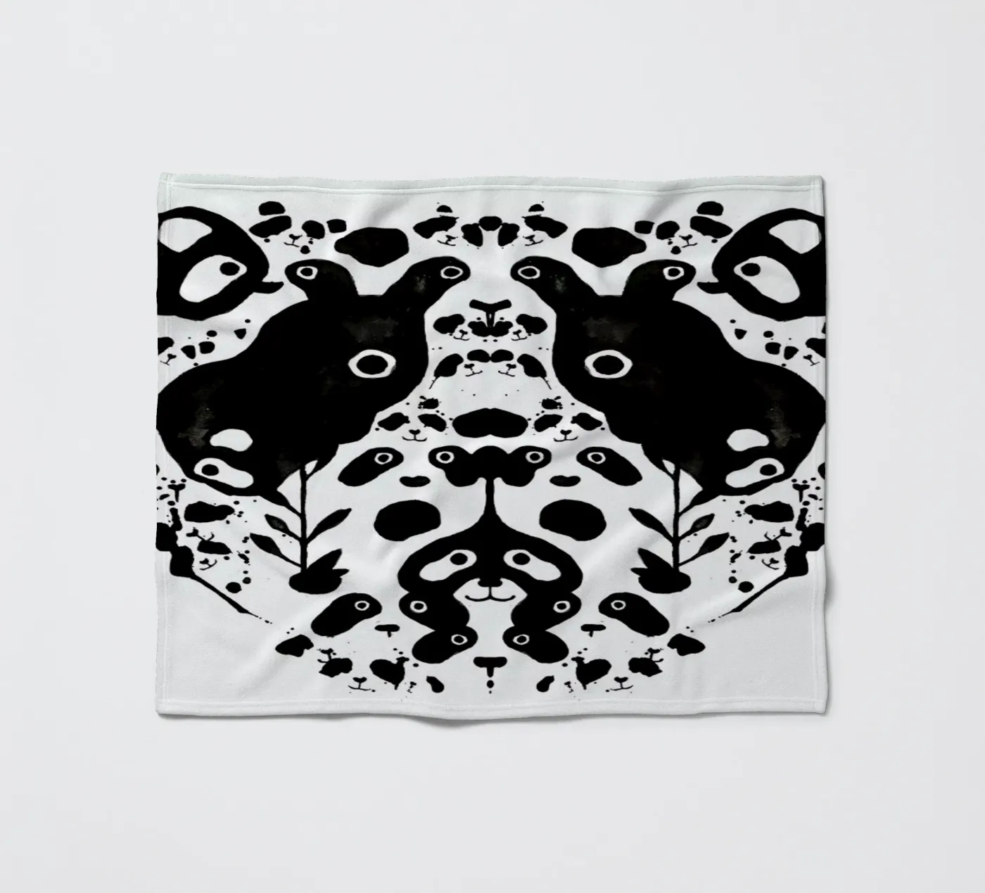 Bamboo Forest fleece blanket by Tobe Fonseca