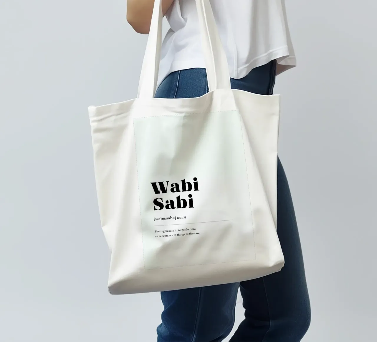 Wabi-Sabi borsa in juta da daylight design studio