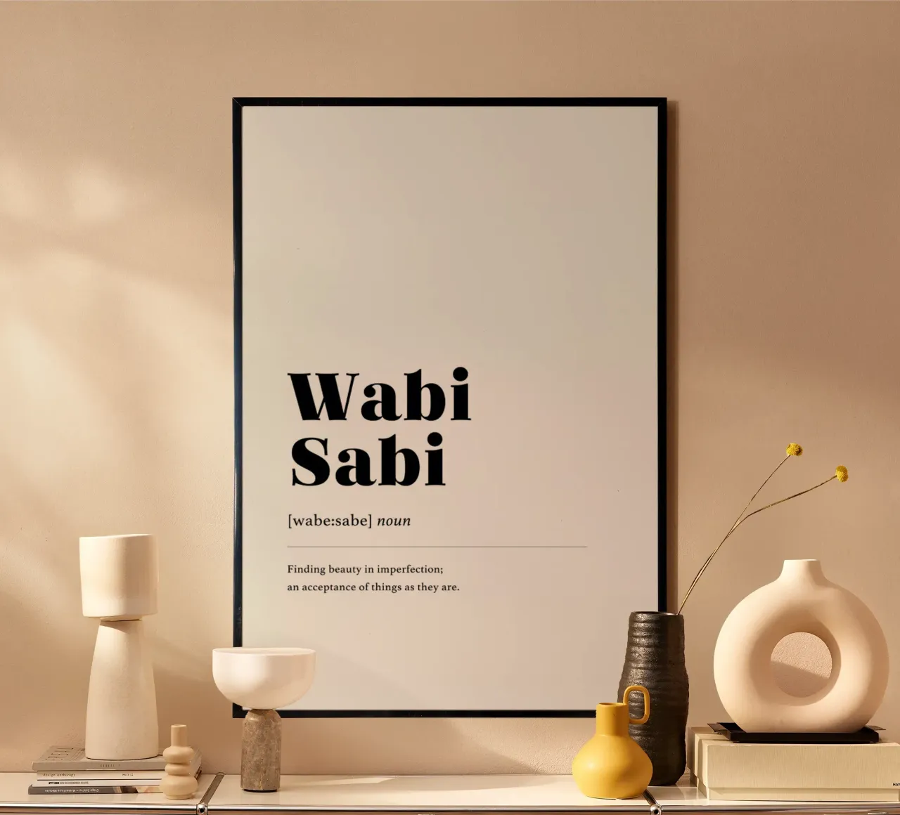 Wabi-Sabi poster da daylight design studio