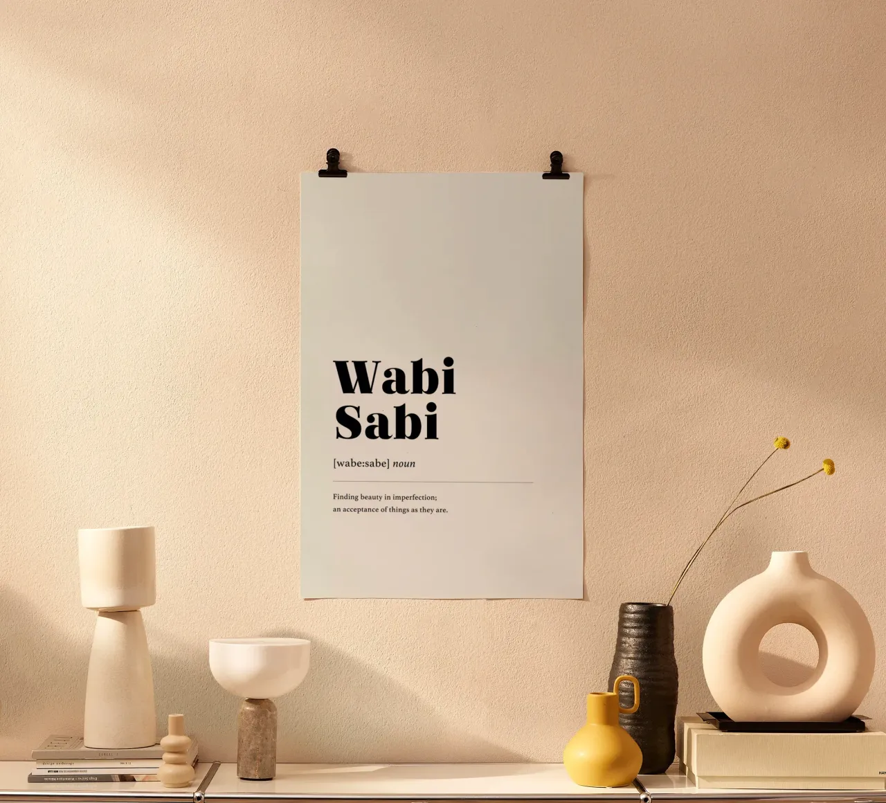 Wabi-Sabi poster da daylight design studio