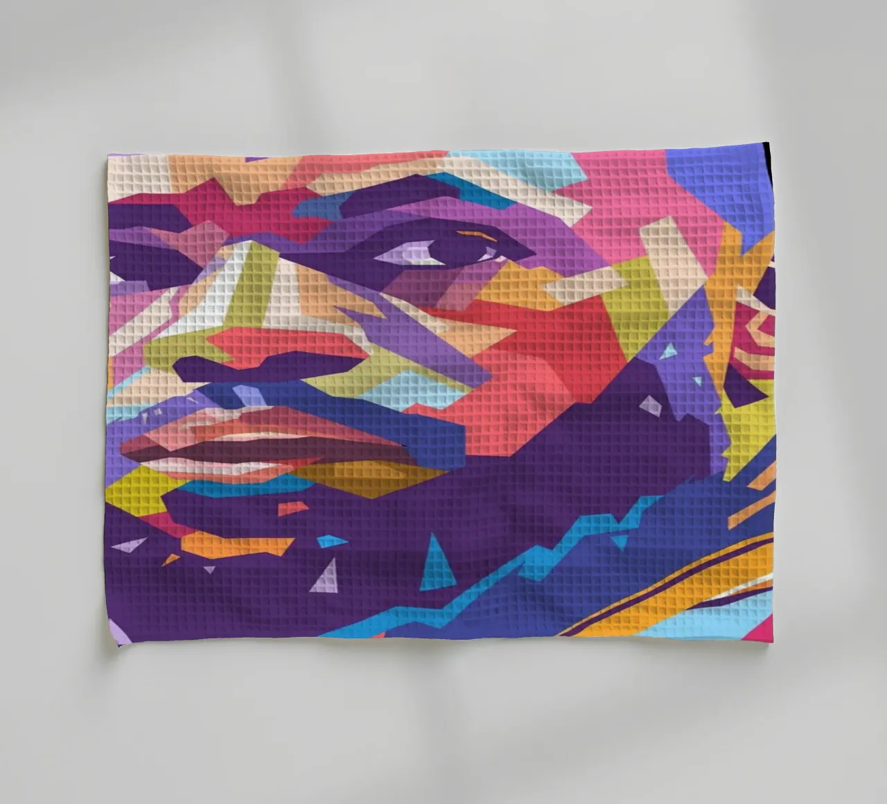 Portrait pop art de Lebron James torchon de Hantamrata