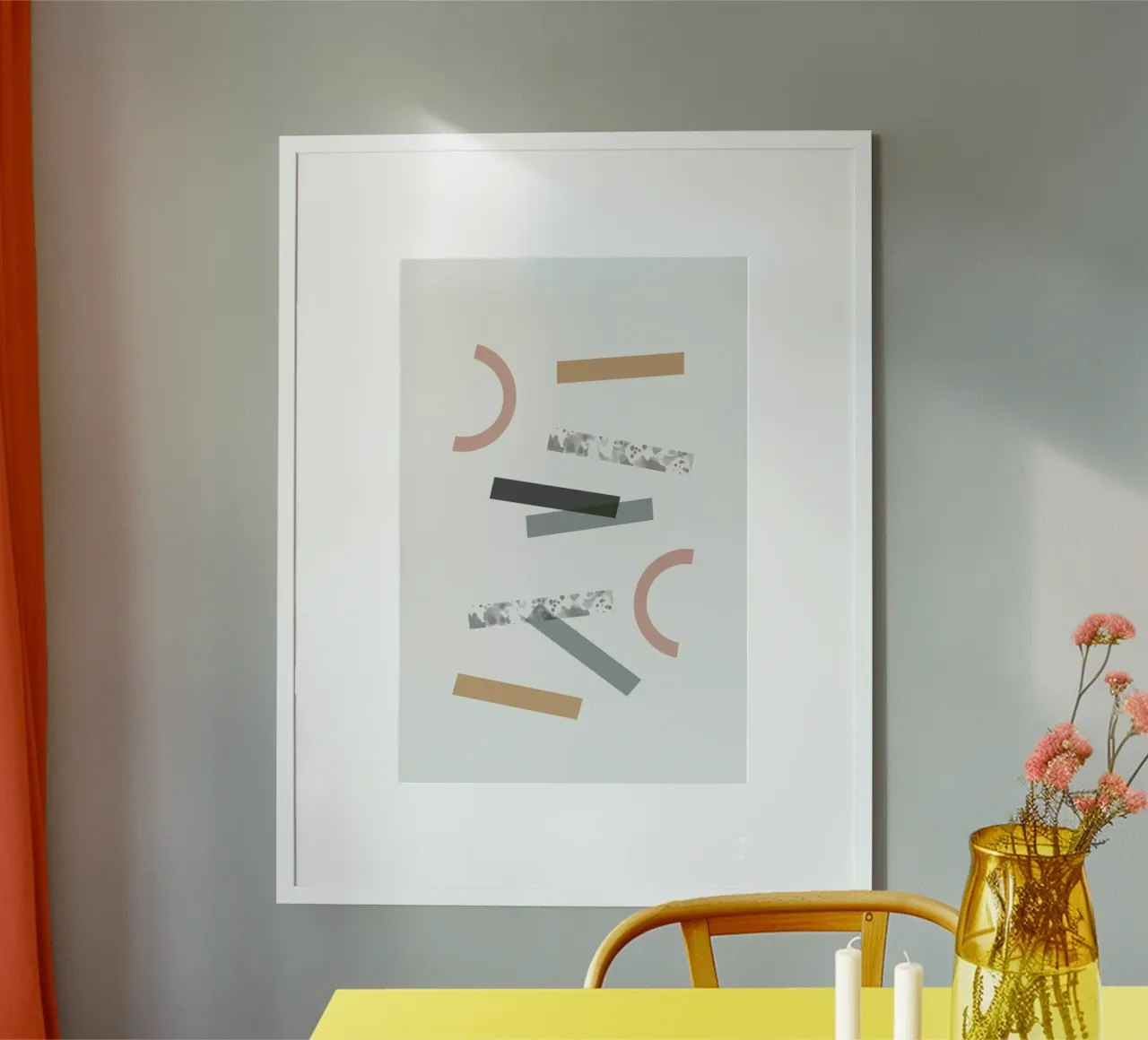 Sibyl poster con telaio in legno da Charlotte Winter