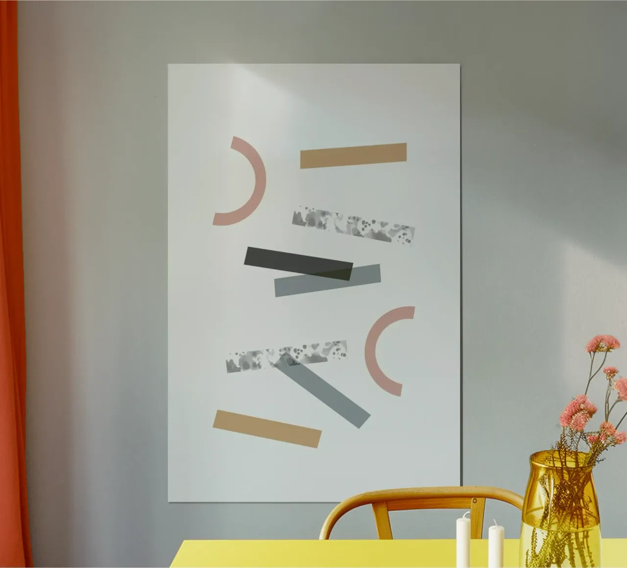 Sibyl poster con telaio in legno da Charlotte Winter