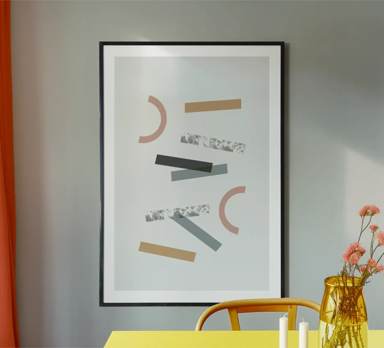 Sibyl poster con telaio in legno da Charlotte Winter