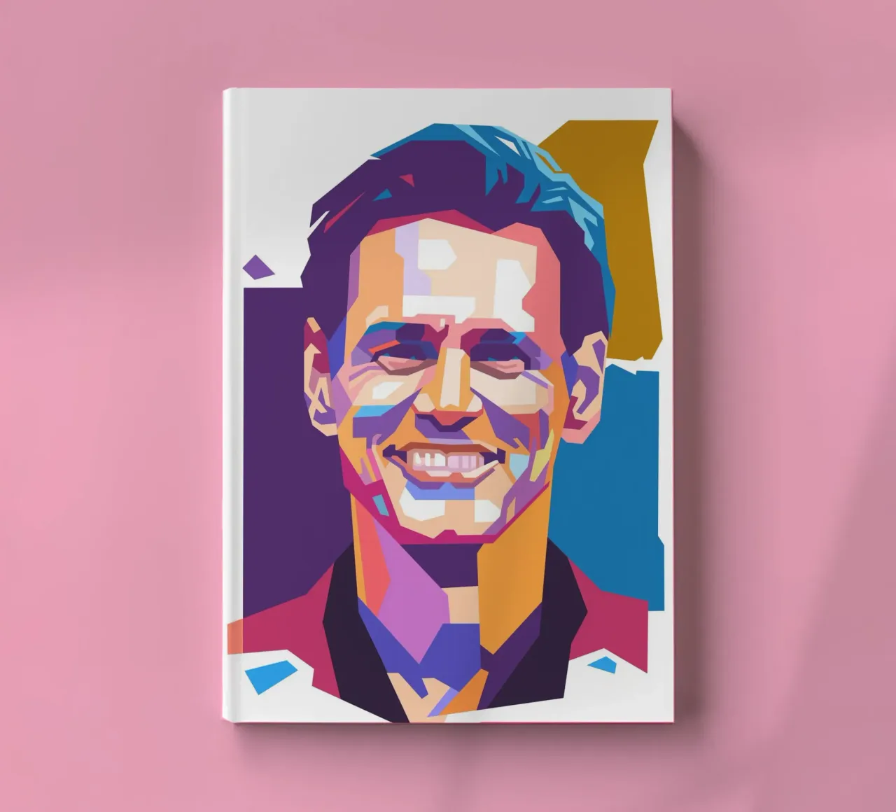 Ritratto pop art di Jim Carrey diario da Hantamrata
