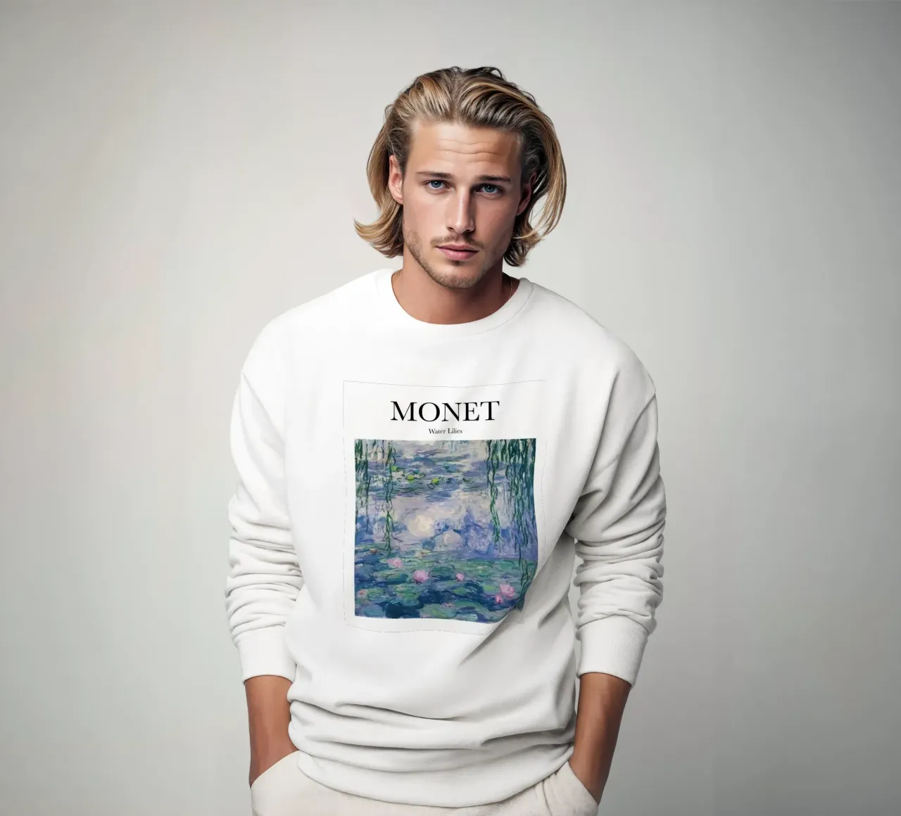 Ninfee - Monet felpa da Perdana shop