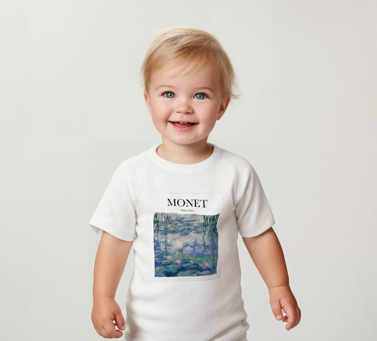Ninfee - Monet maglietta neonato da Perdana shop
