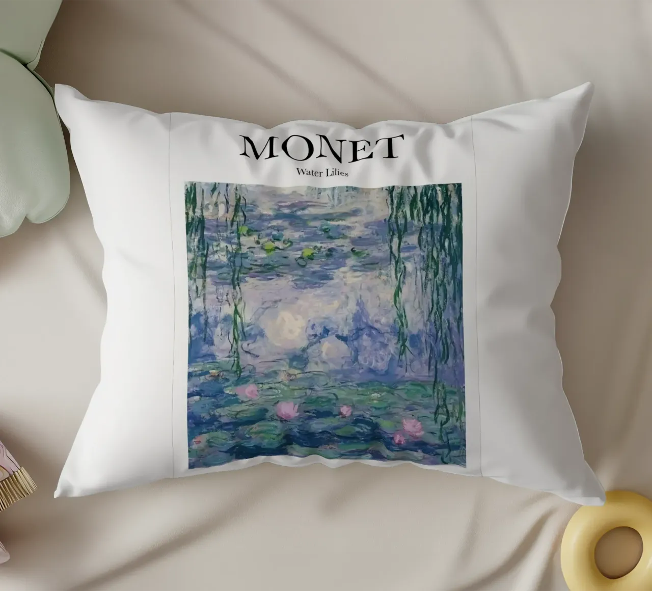 Ninfee - Monet cuscino da Perdana shop