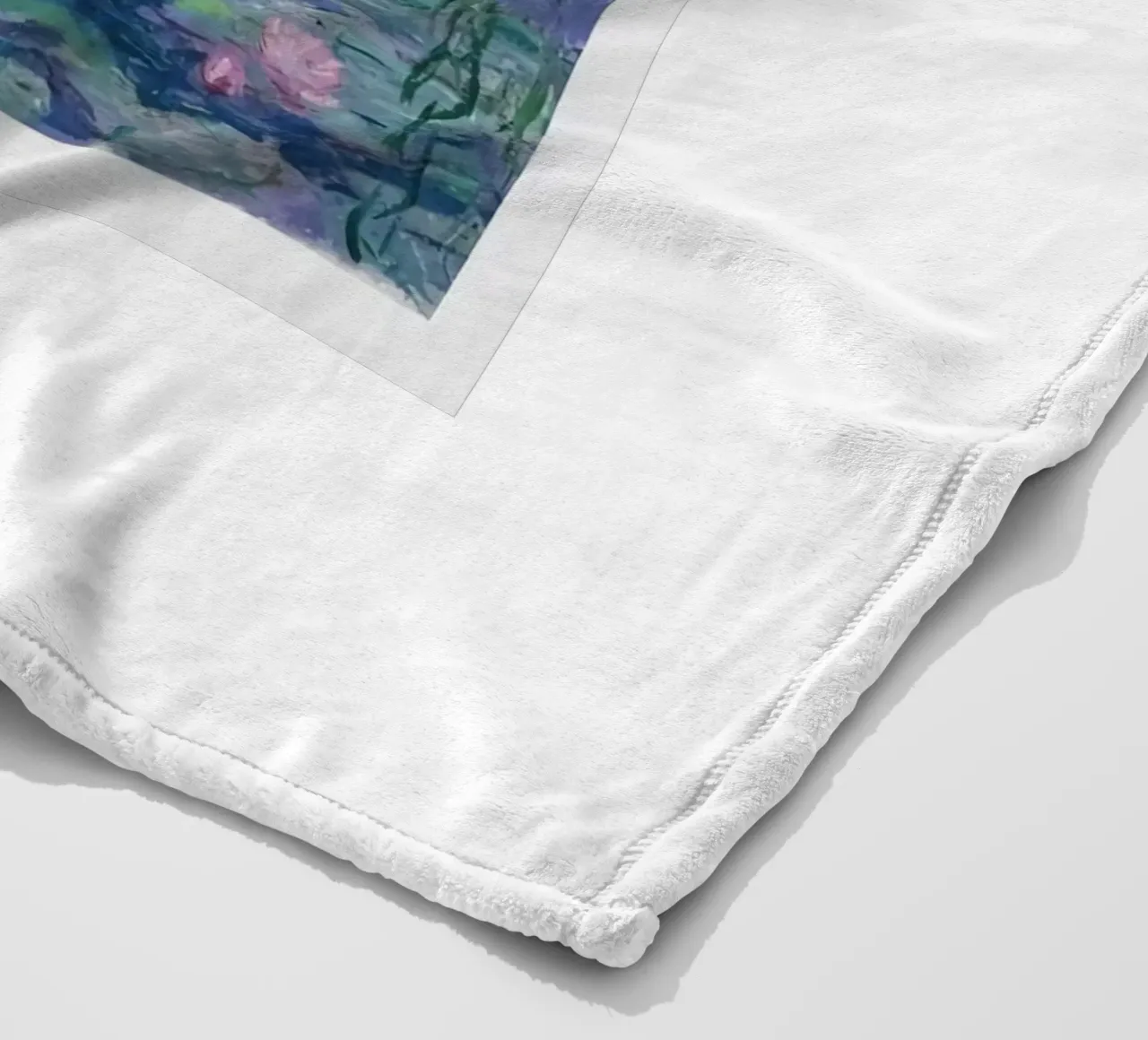 Ninfee - Monet coperta in pile da Perdana shop