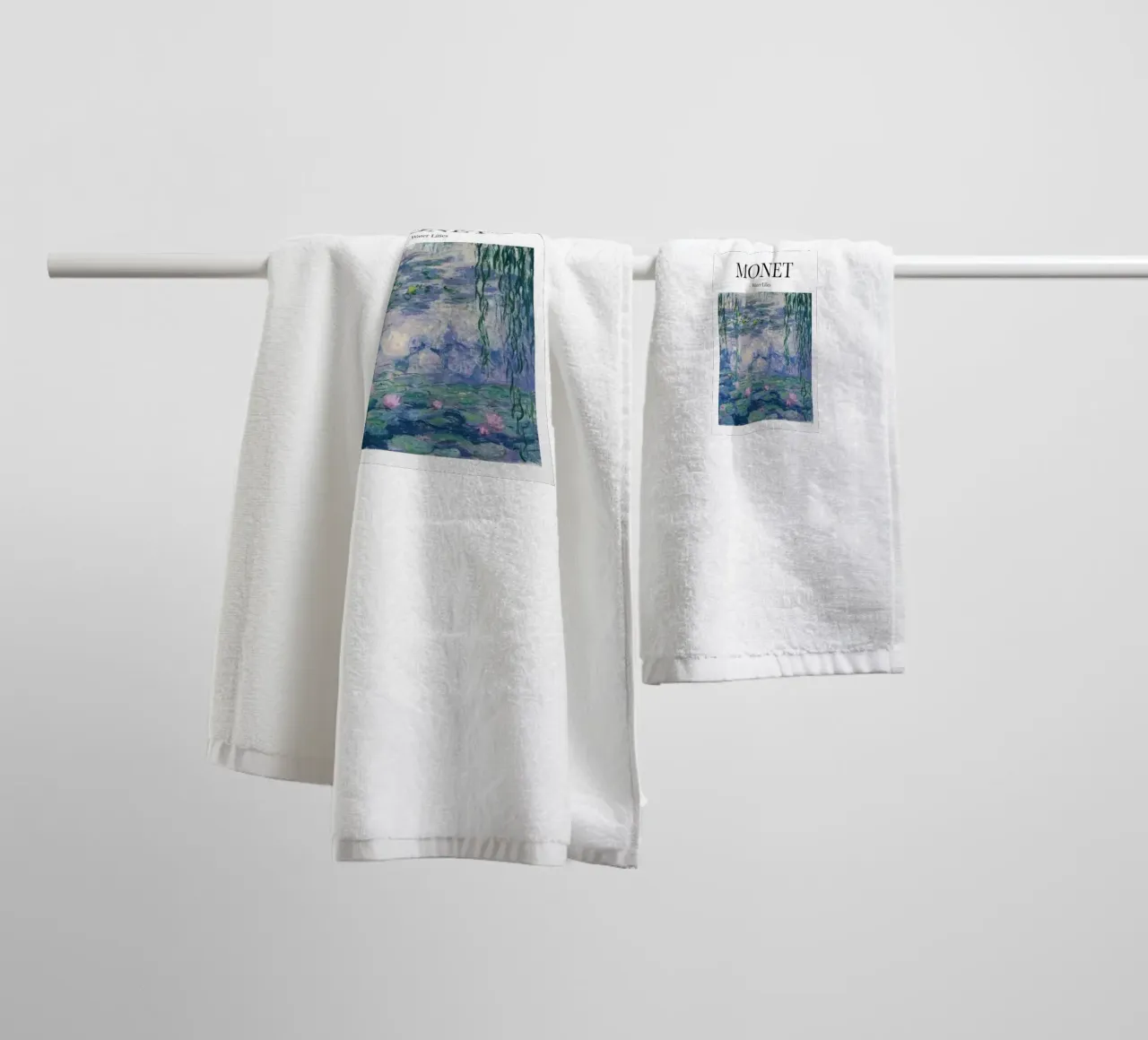 Ninfee - Monet asciugamano da bagno da Perdana shop