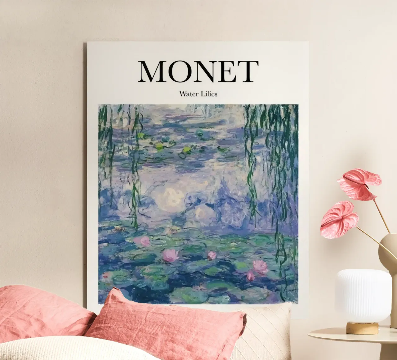 Ninfee - Monet alluminio dibond da Perdana shop