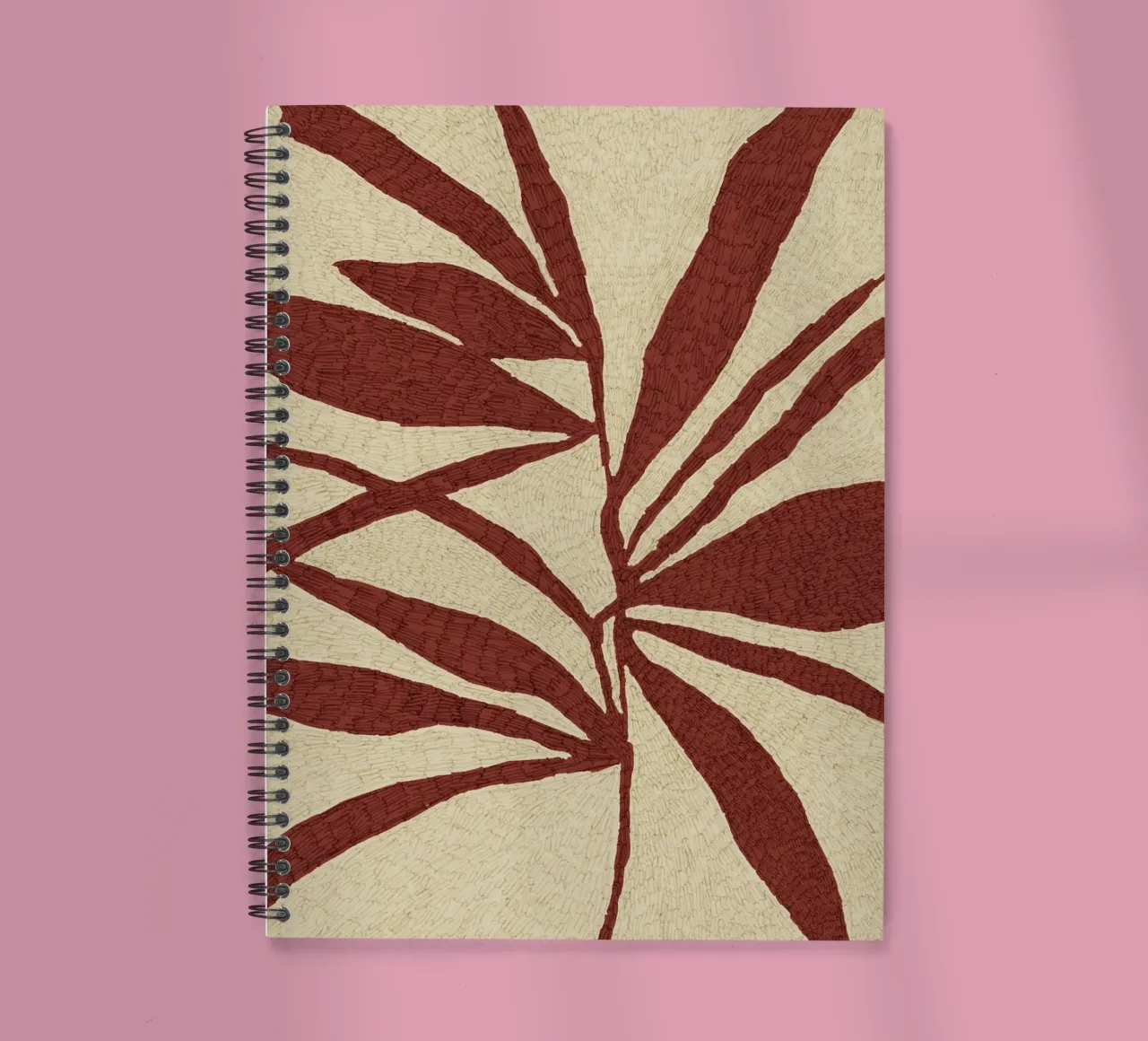 Calm Strokes No 08 spiral notebook by treechild