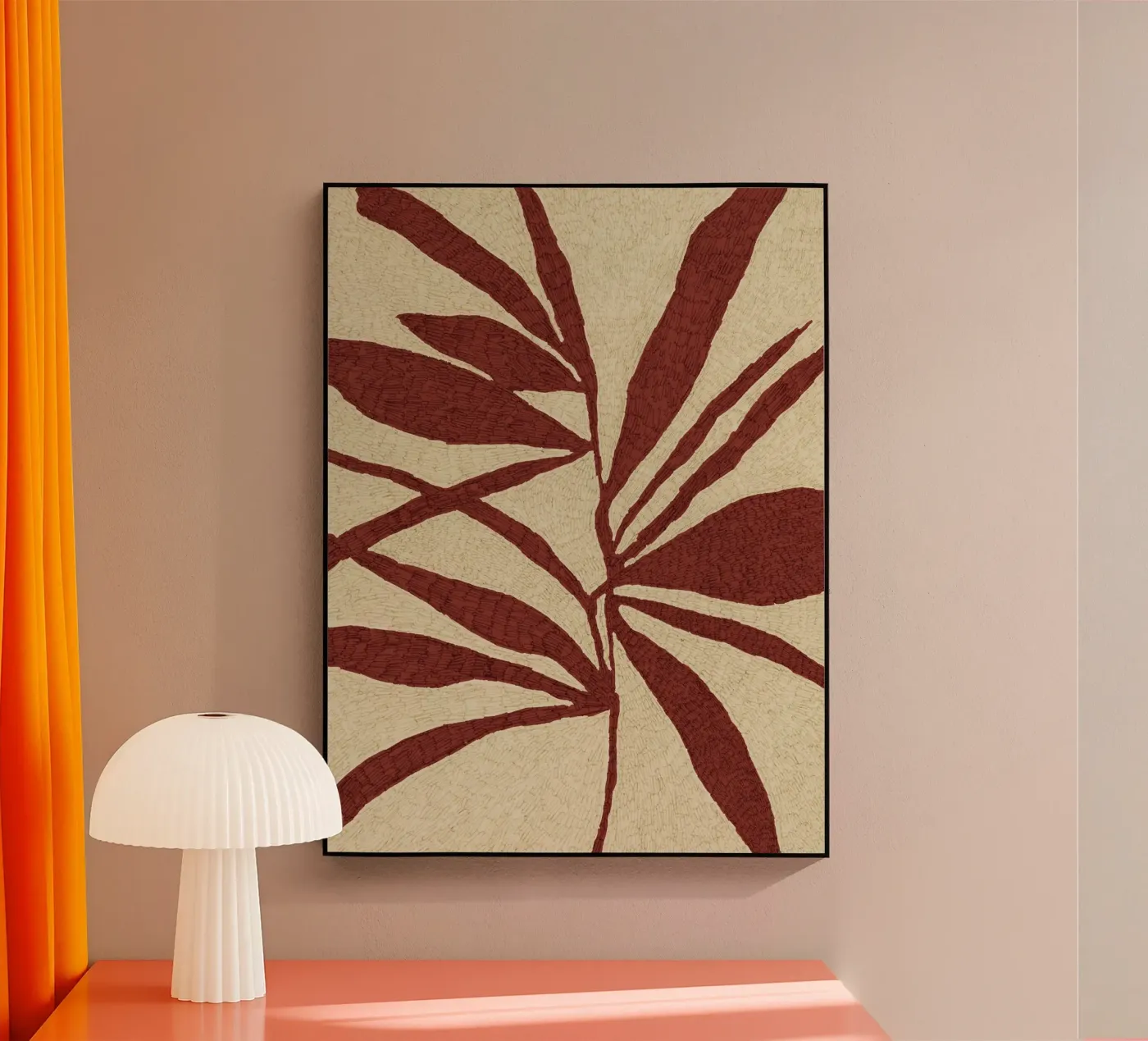 Calm Strokes No 08 acrylic glass by treechild