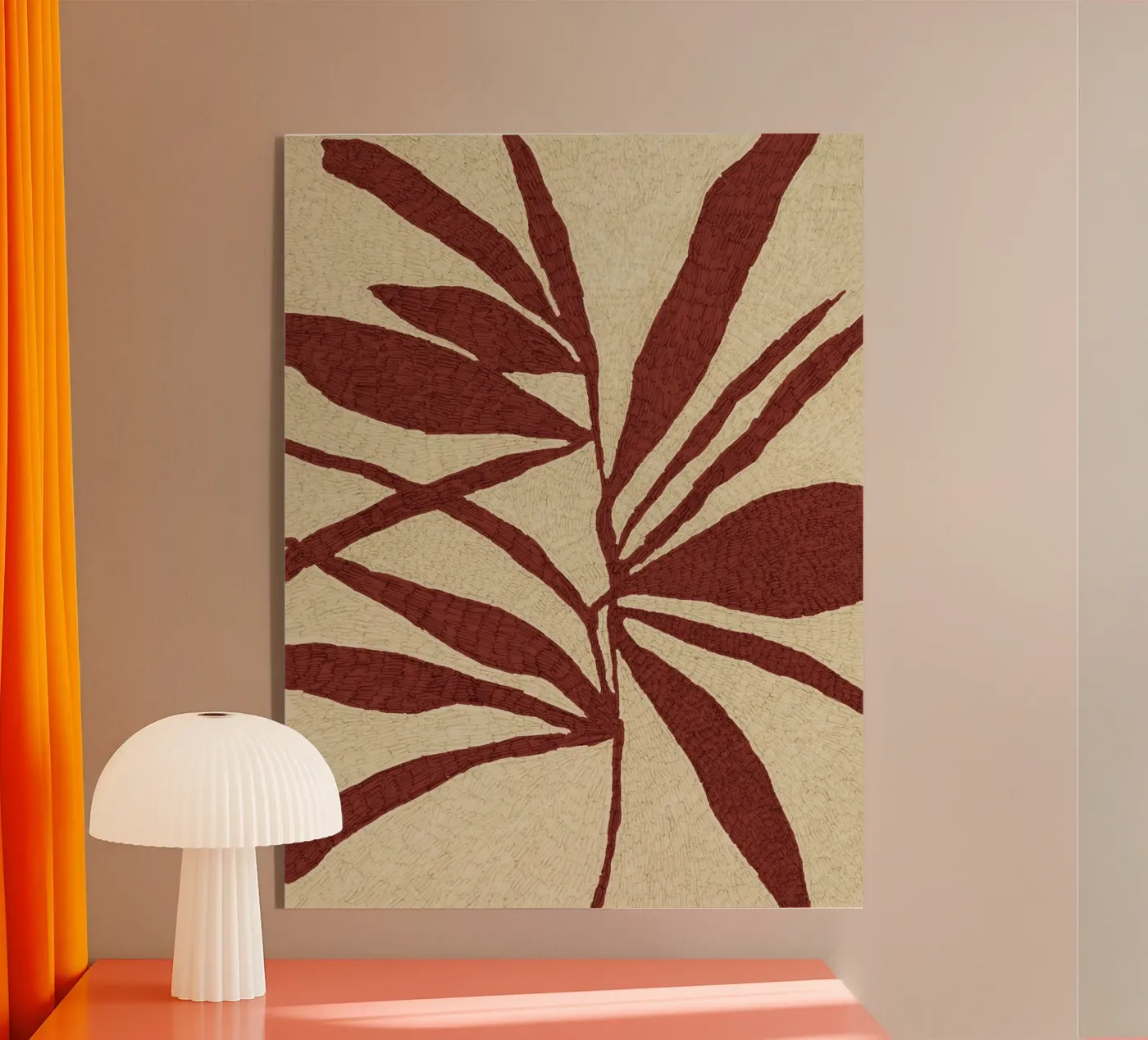 Calm Strokes No 08 acrylic glass by treechild