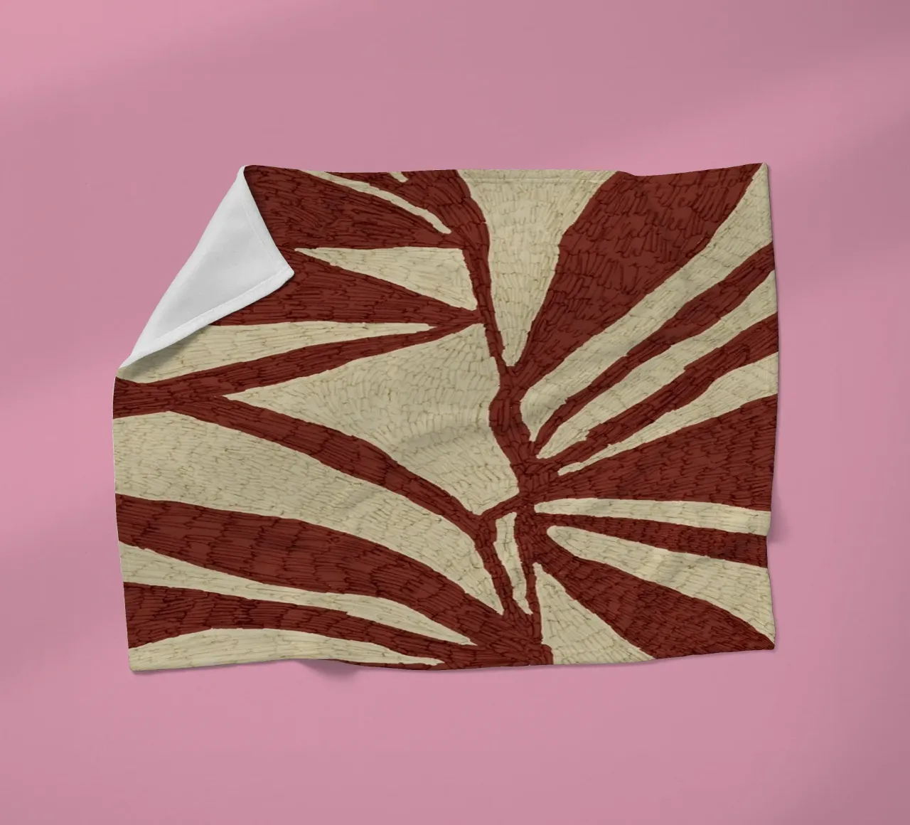 Calm Strokes No 08 coperta in pile da treechild