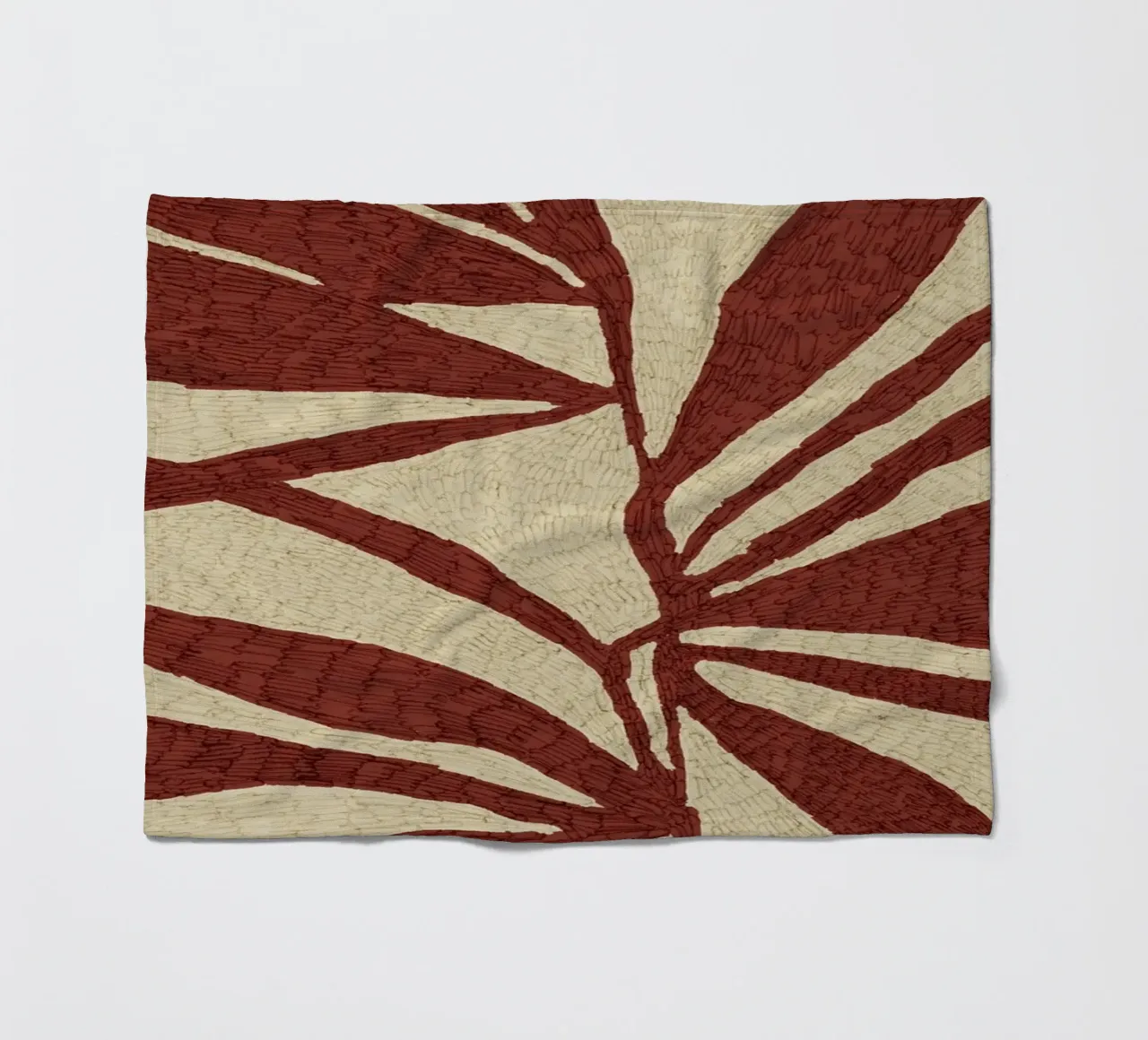 Calm Strokes No 08 coperta in pile da treechild