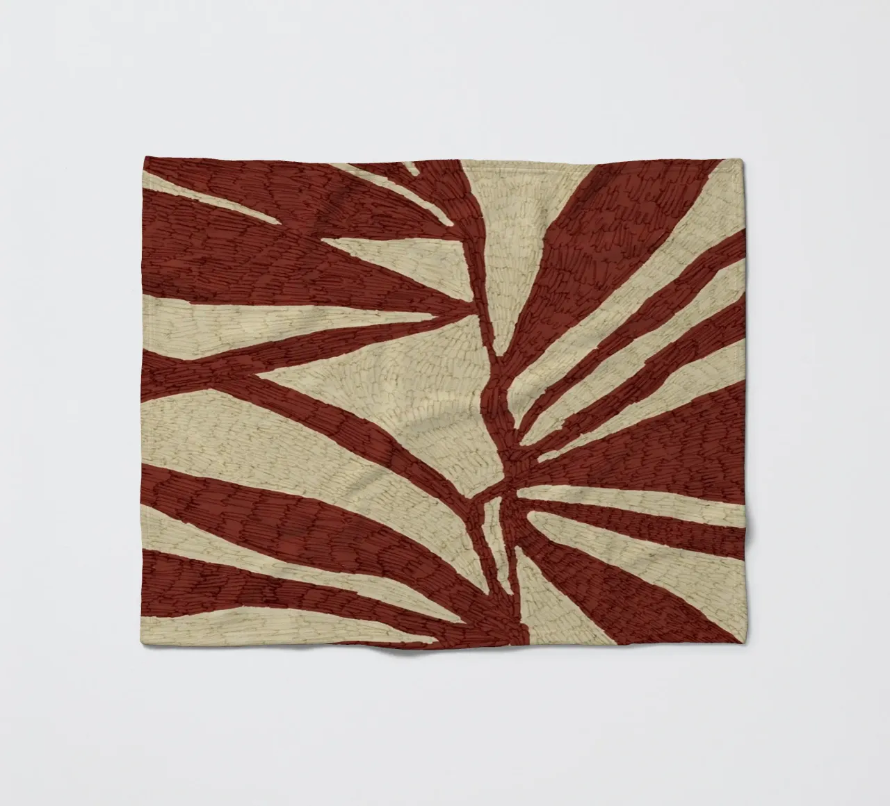 Calm Strokes No 08 coperta in pile da treechild