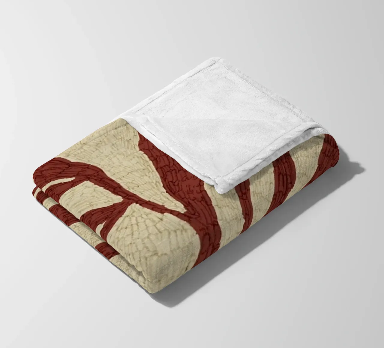 Calm Strokes No 08 coperta in pile da treechild