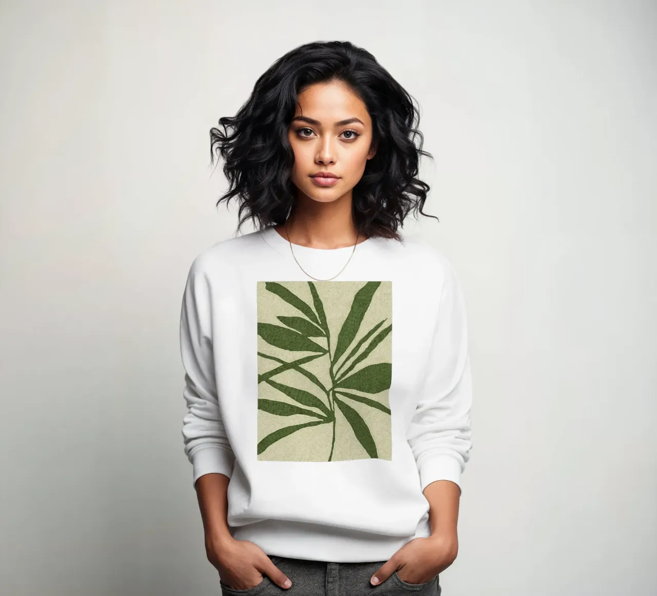 Calm Strokes No 09 felpa da treechild