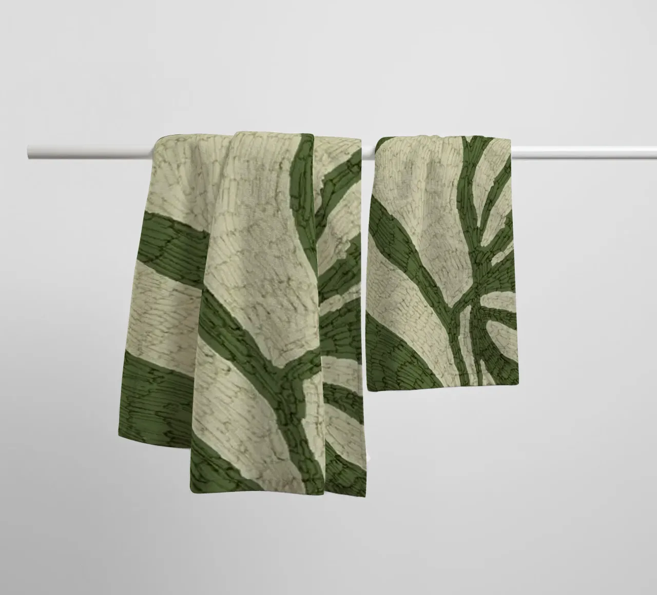 Calm Strokes No 09 asciugamano da bagno da treechild