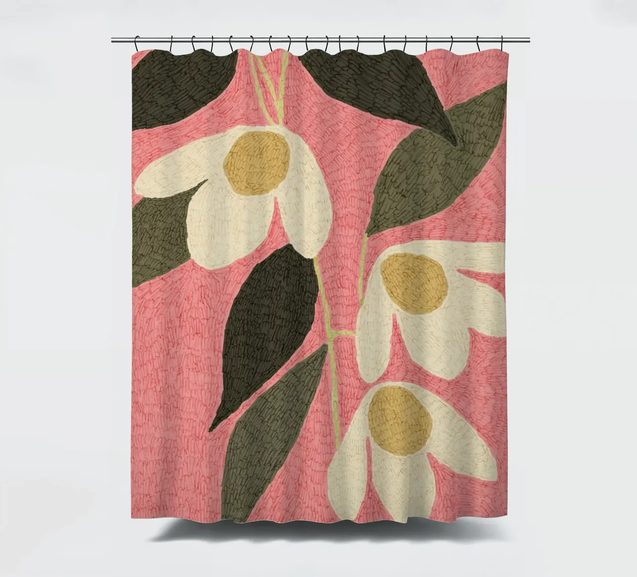Calm Strokes No 10 tenda da doccia da treechild