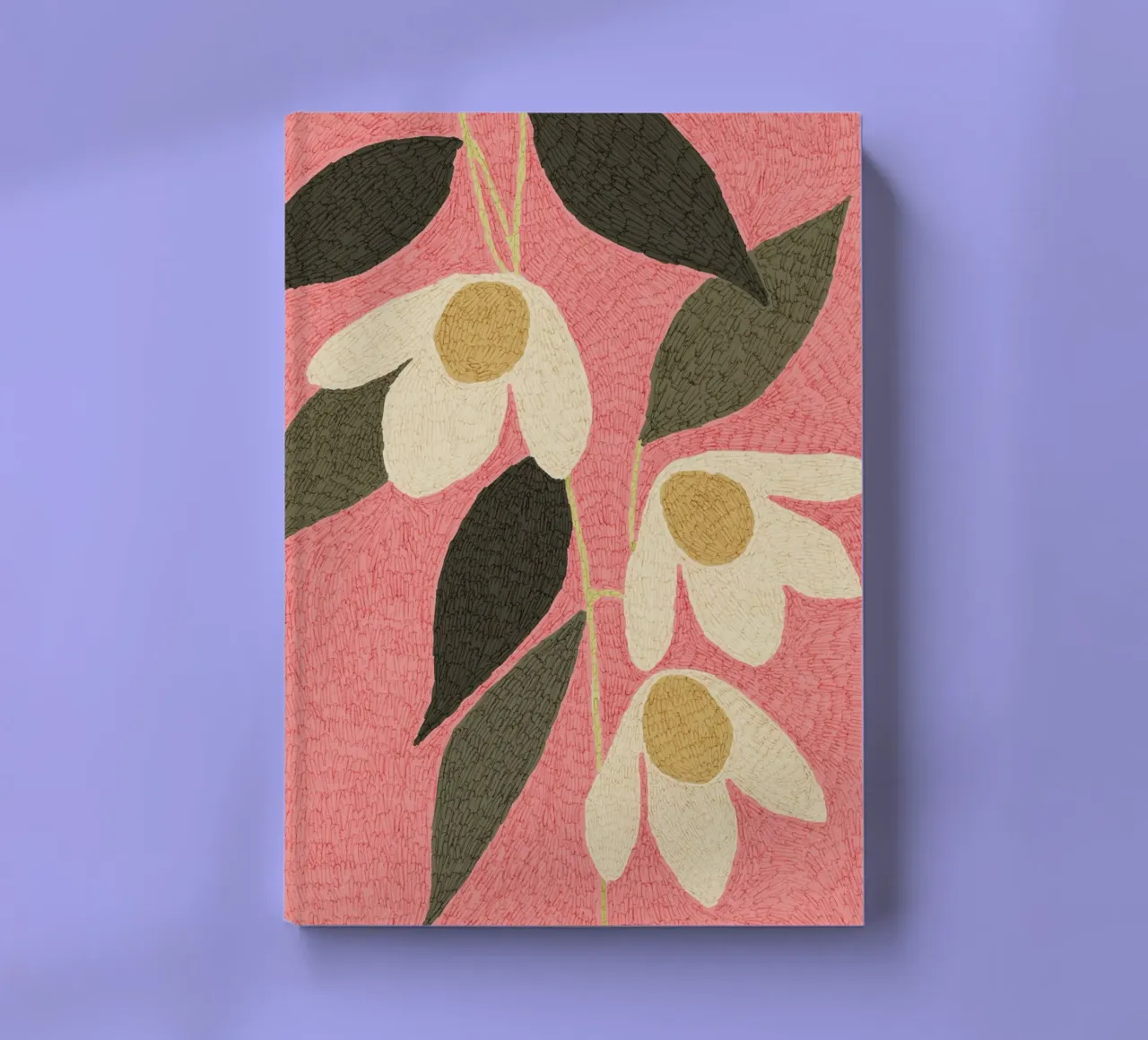 Calm Strokes No 10 notebook by treechild