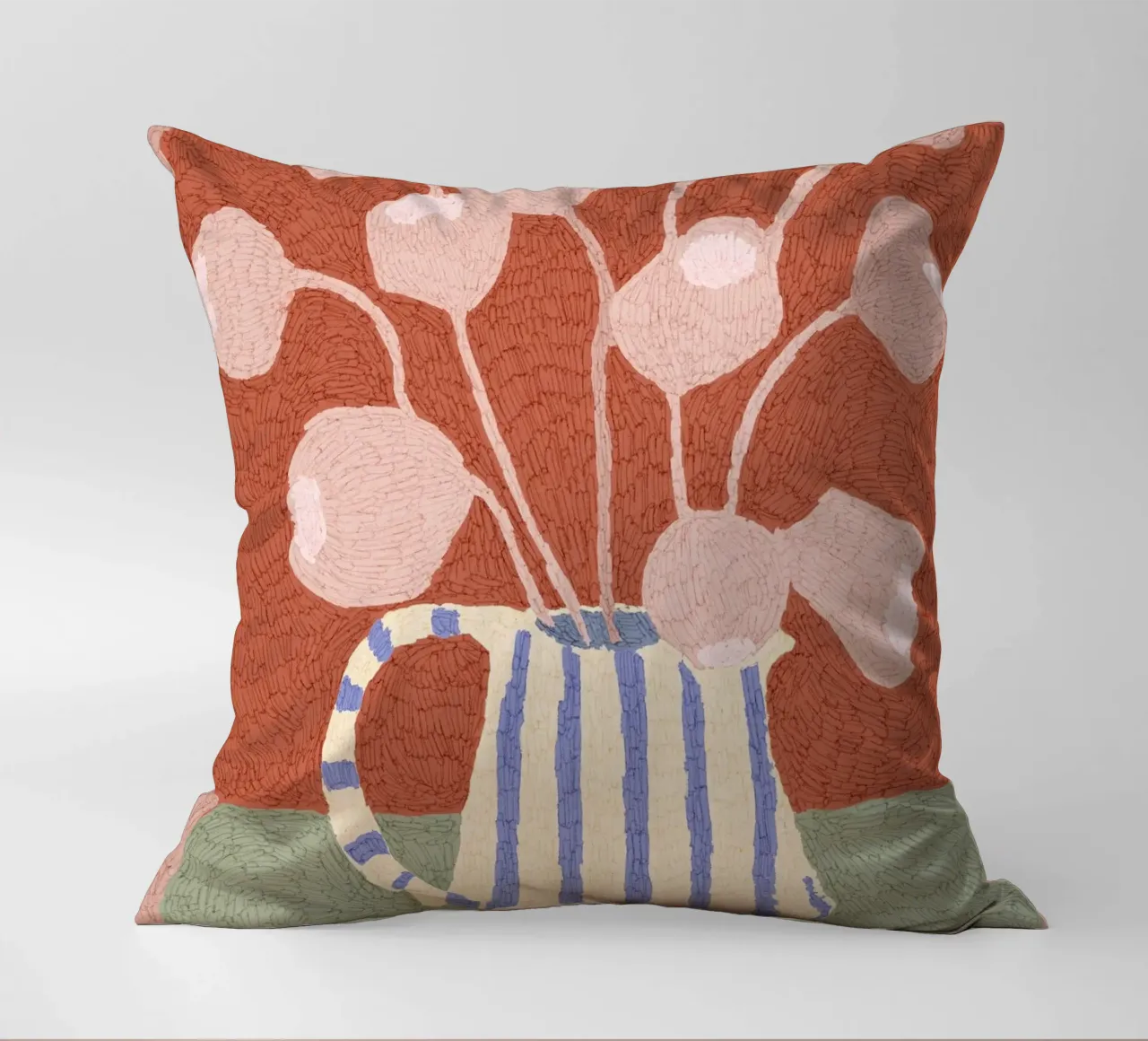 Calm Strokes No 11 cuscino da treechild