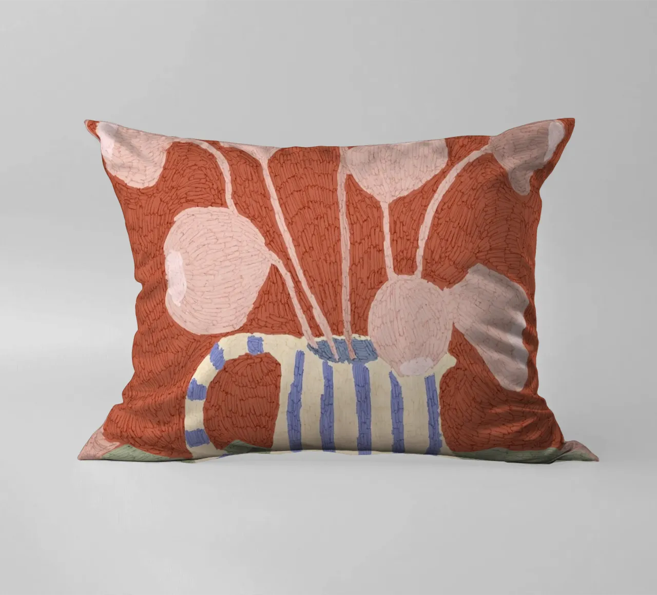 Calm Strokes No 11 cuscino da treechild