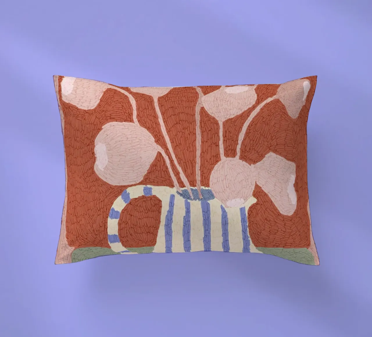 Calm Strokes No 11 cuscino da treechild