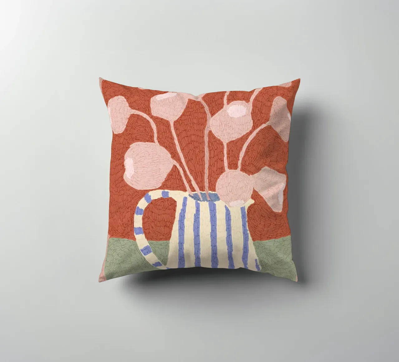 Calm Strokes No 11 cuscino da treechild