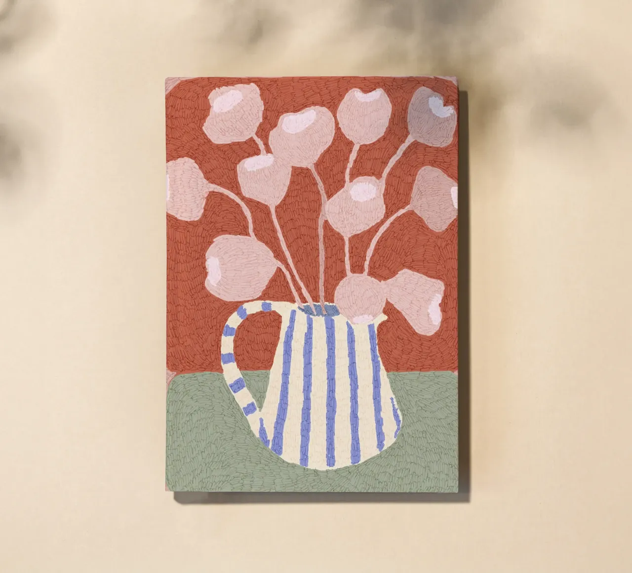 Calm Strokes No 11 notebook by treechild