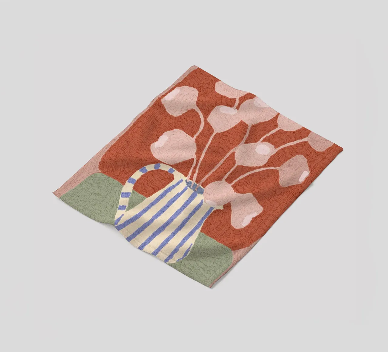 Calm Strokes No 11 coperta in pile da treechild