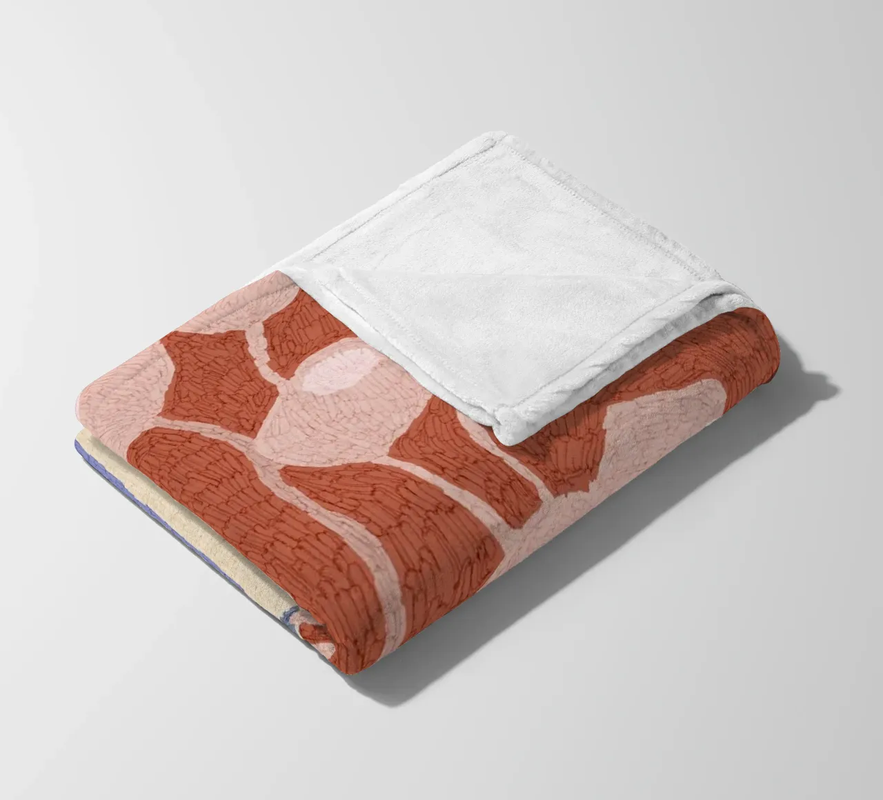 Calm Strokes No 11 coperta in pile da treechild