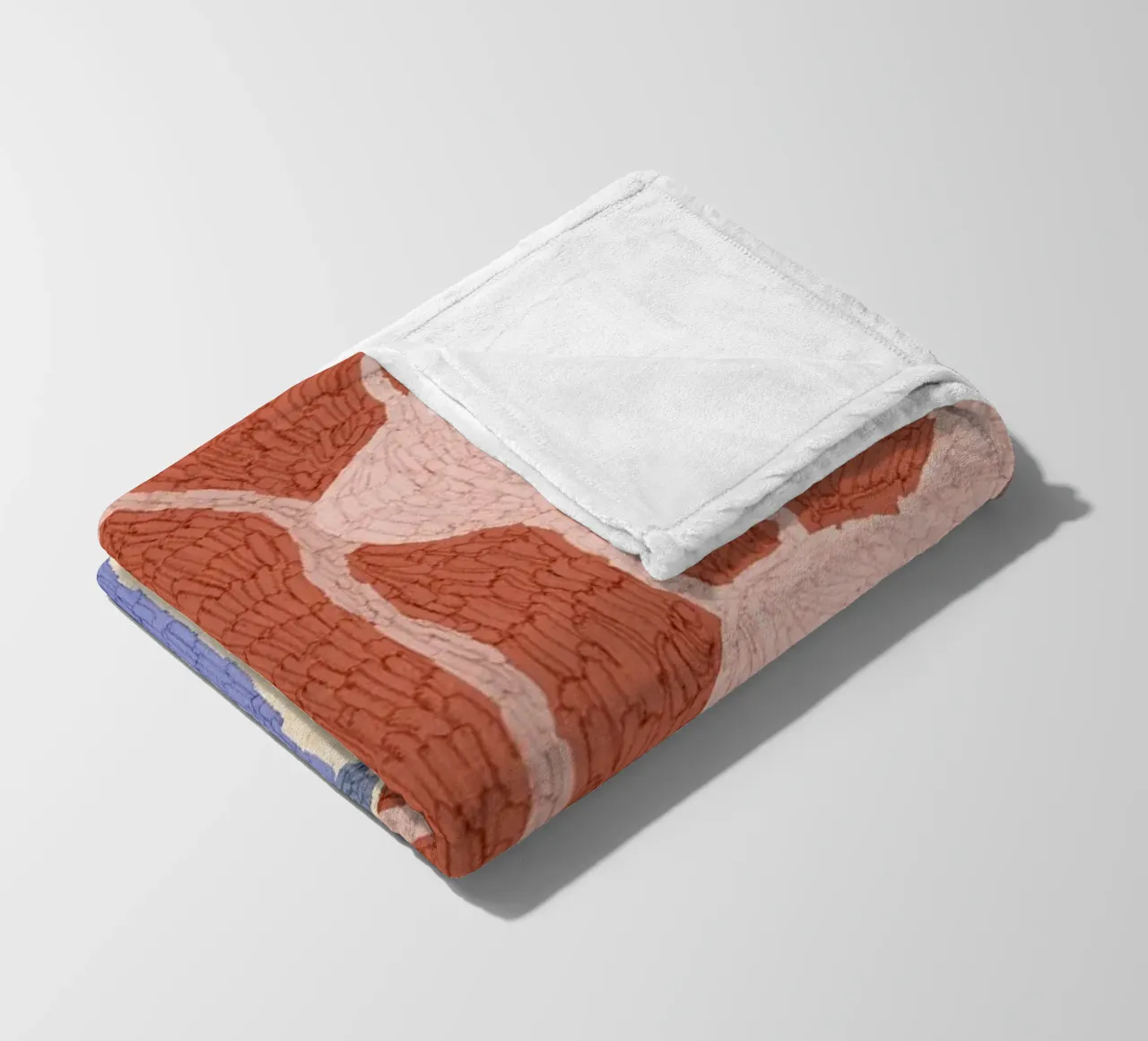Calm Strokes No 11 coperta in pile da treechild