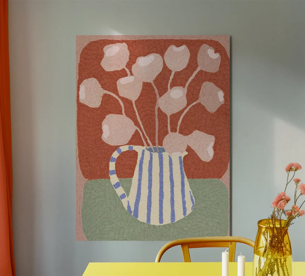 Calm Strokes No 11 alluminio dibond da treechild