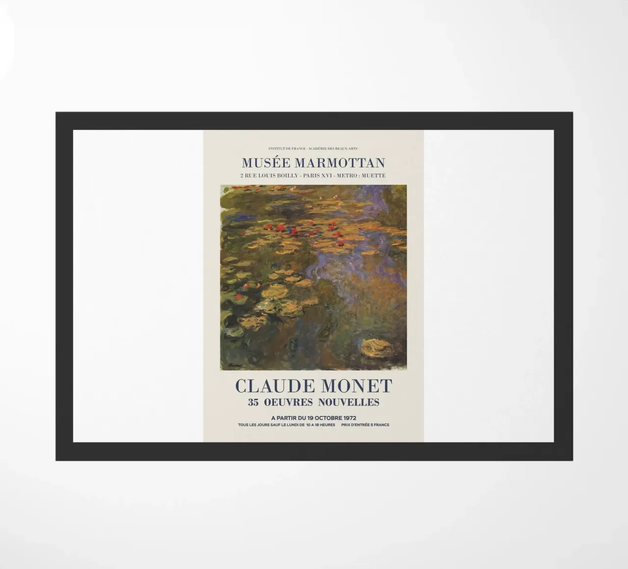 Claude Monet zerbino da Perdana shop