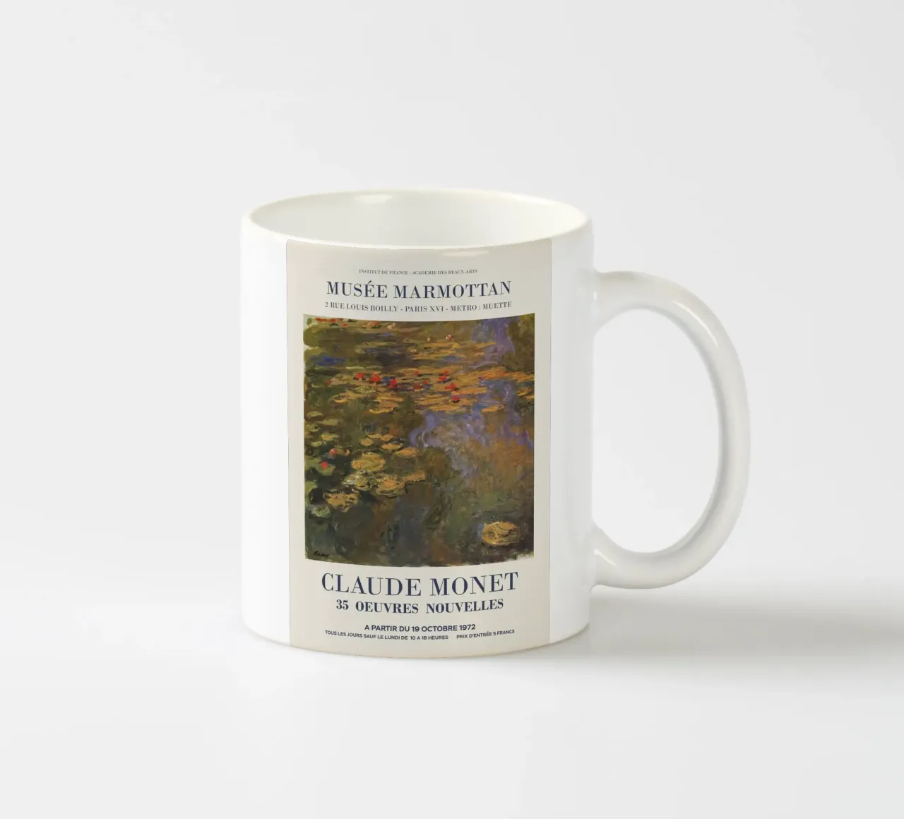 Claude Monet tazza in ceramica da Perdana shop