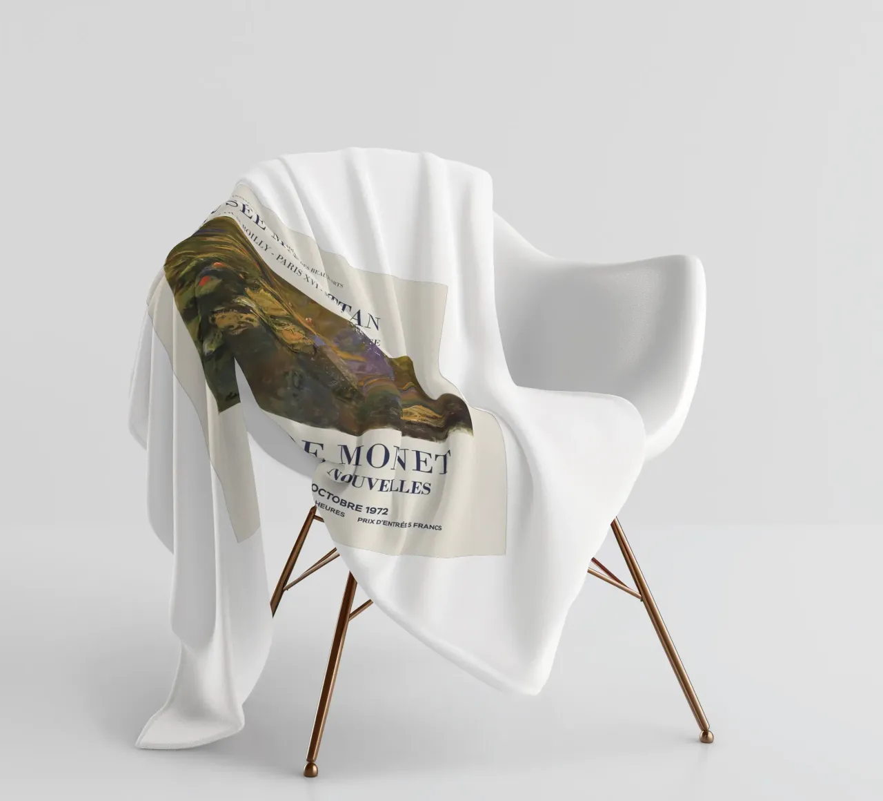 Claude Monet coperta in pile da Perdana shop