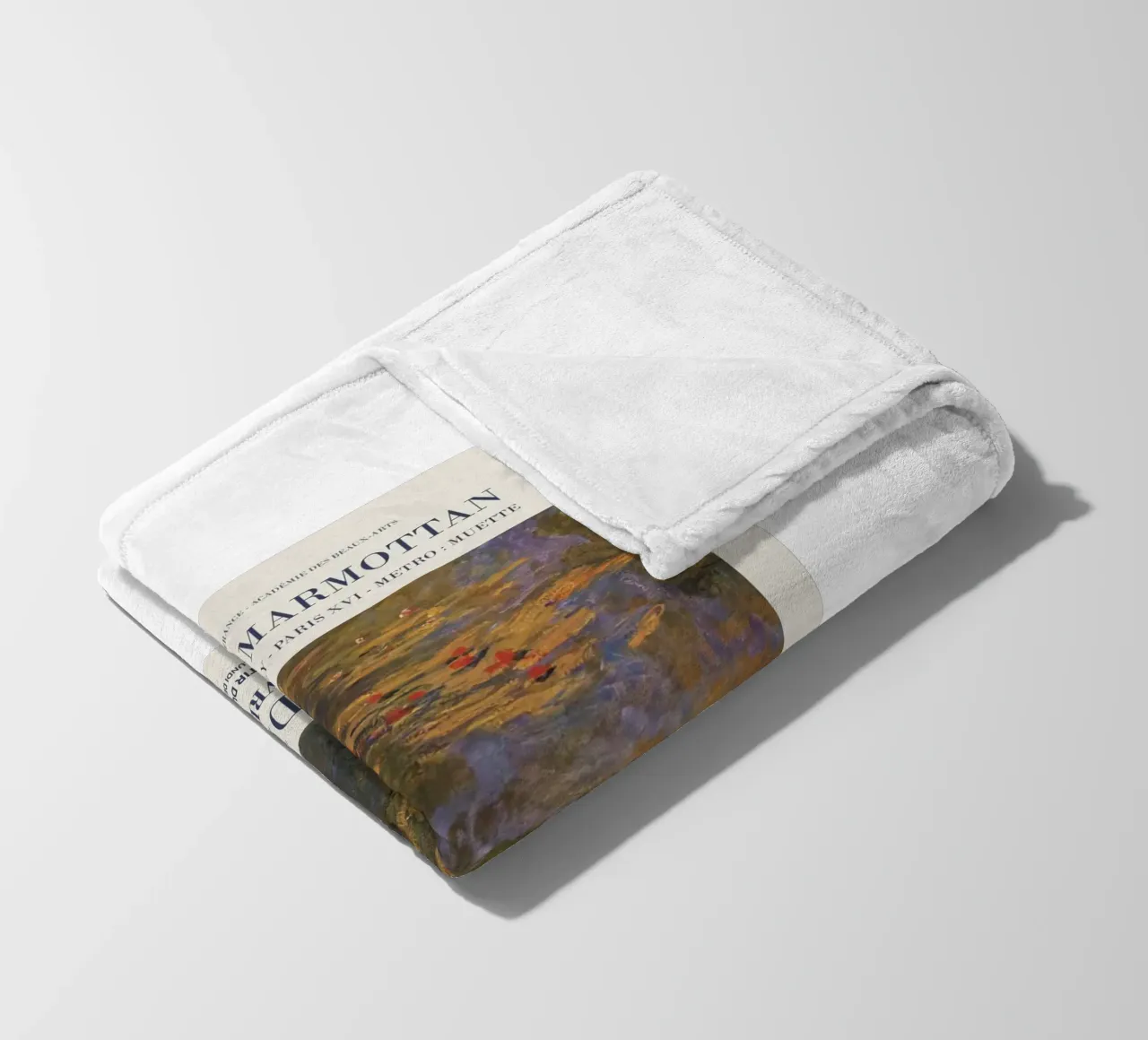 Claude Monet coperta in pile da Perdana shop